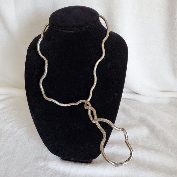 Serpentine Loop Necklace/ Bracelet - Picture 2 of 6